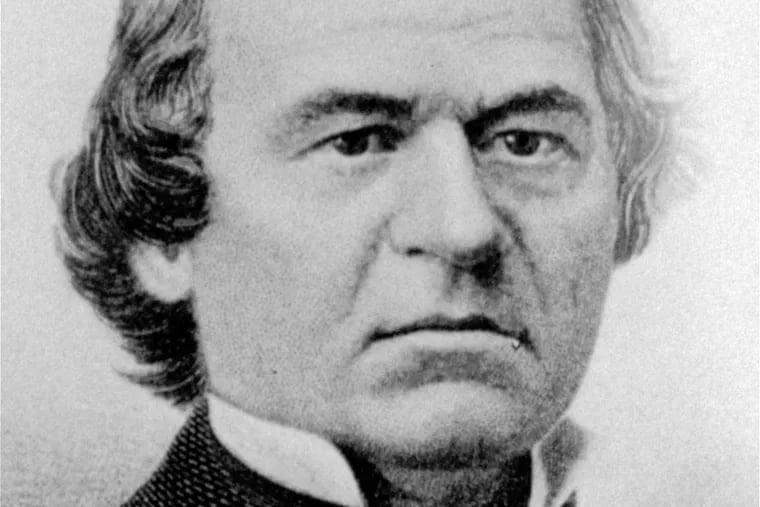 President Andrew Johnson.