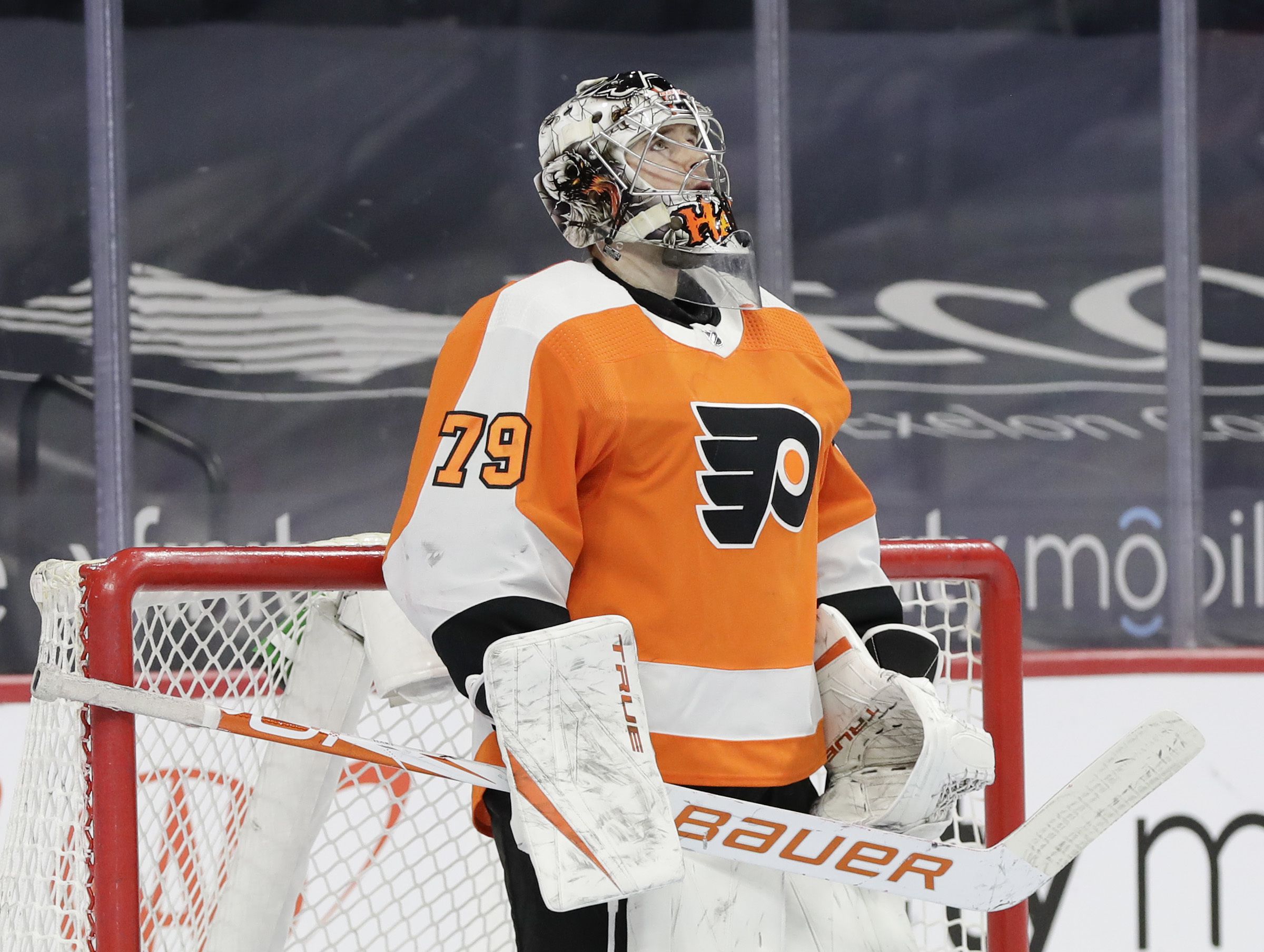 Carter Hart Philadelphia Flyers Unsigned First Stanley Cup