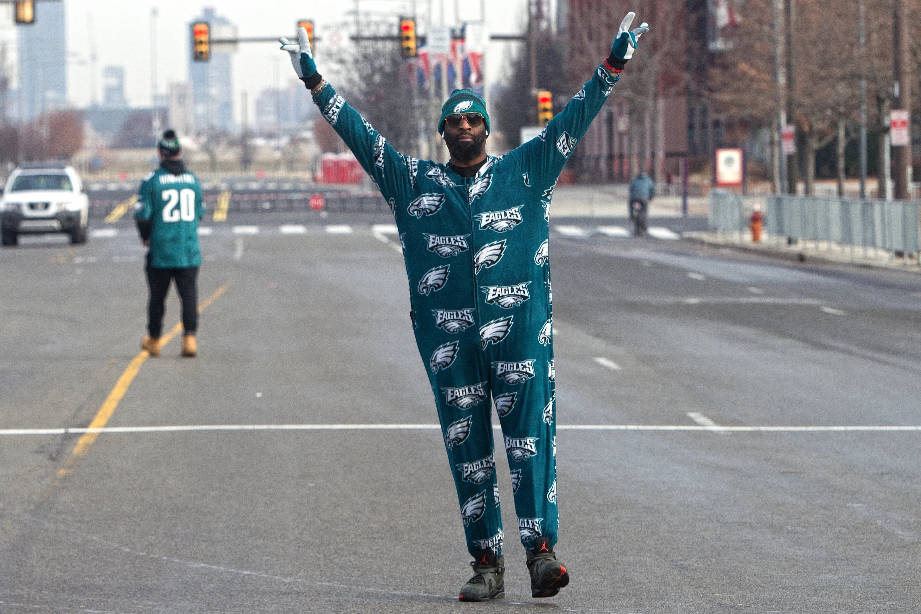 Eagles faithful start the party early and want one more - at the