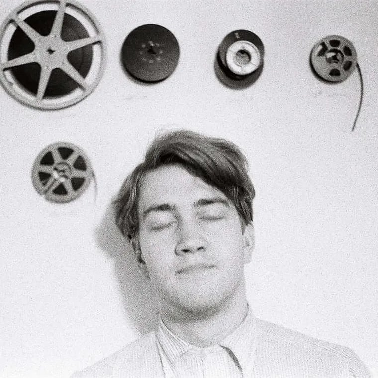 David Lynch in the late 1960s, when he was an art student living in Philadelphia.