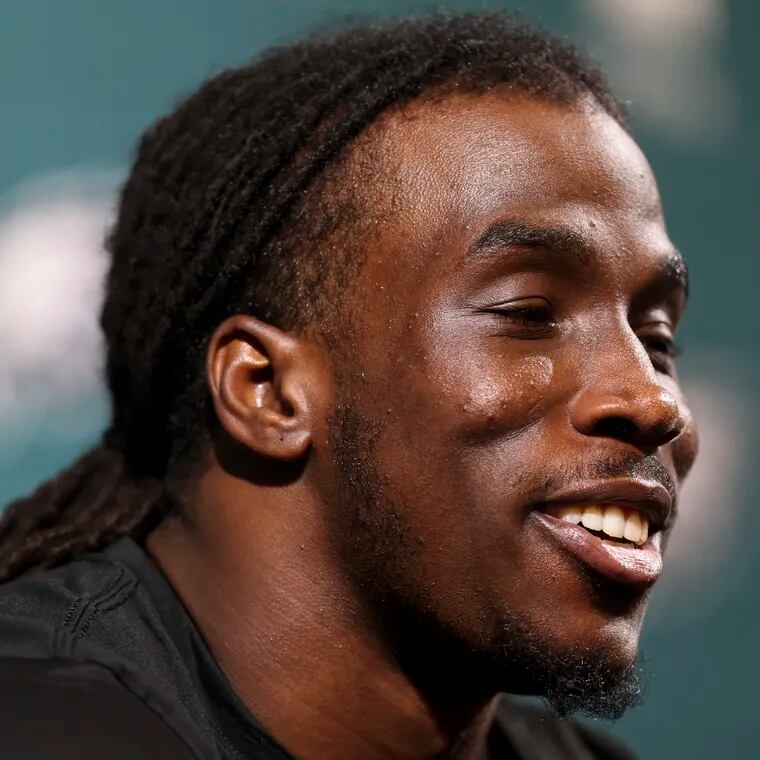 Cornerback Kelee Ringo was a fourth-round draft pick by the Eagles last year.