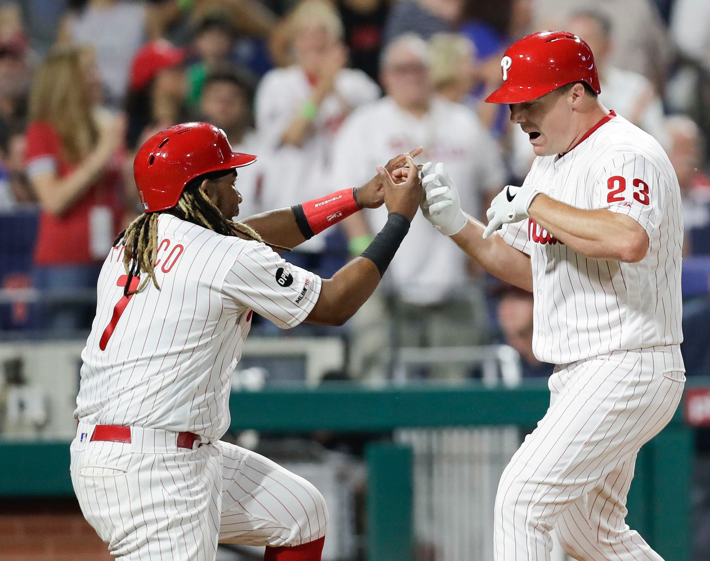 Brad Miller has brought the Phillies more than a bamboo plant