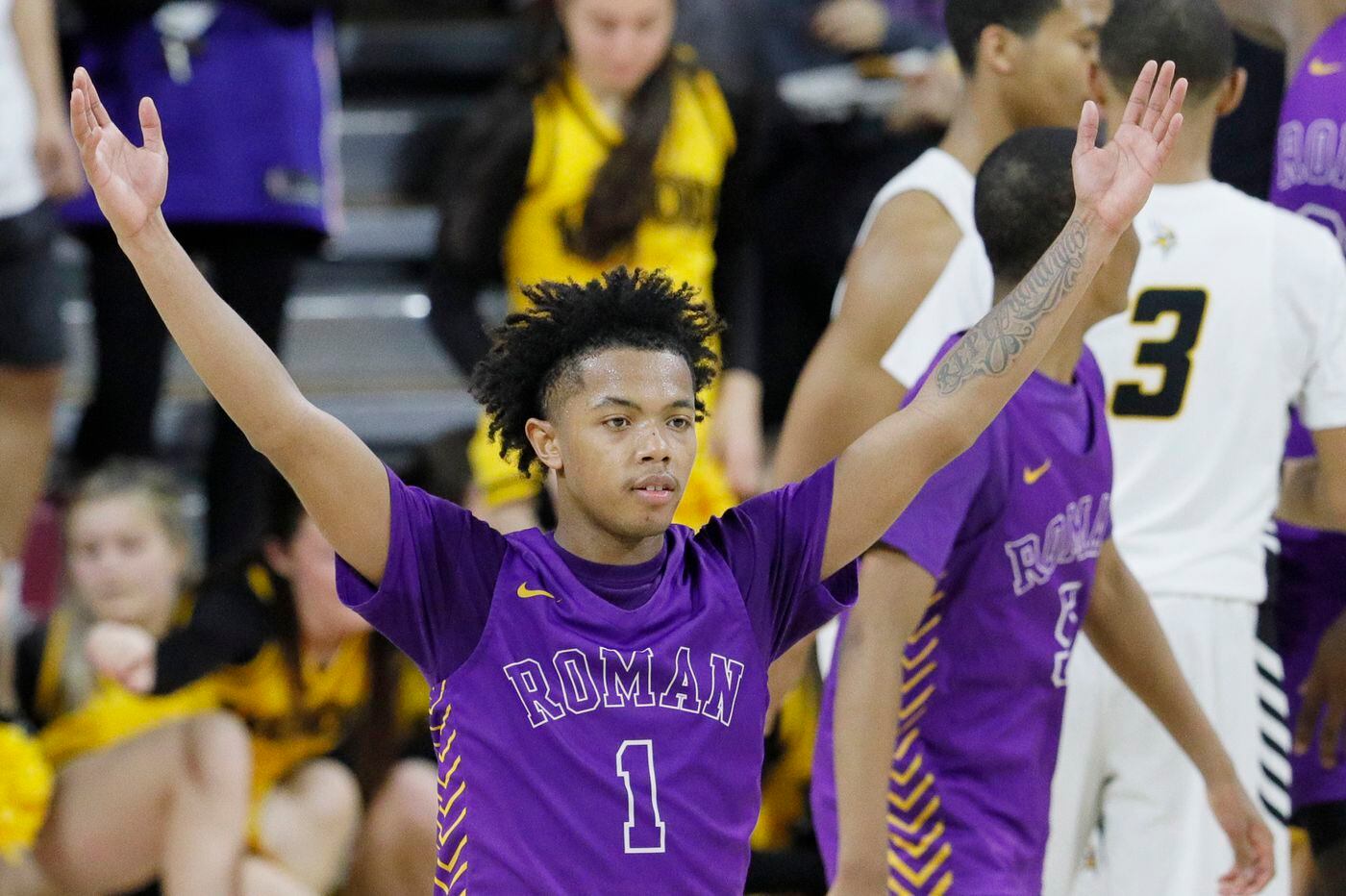 Unsung heroes Xzayvier Brown, Nasir Lett help Roman Catholic stun Archbishop Wood