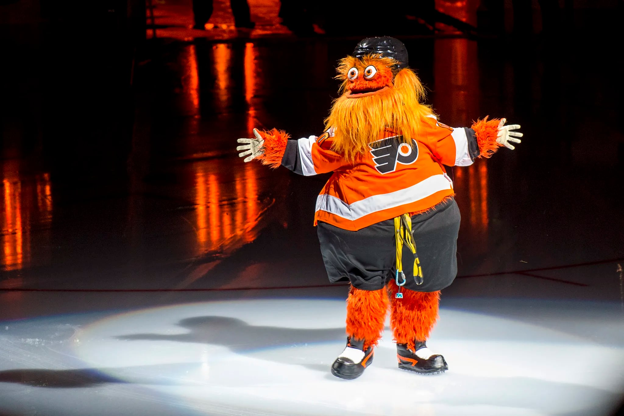 For better or for worse, the Phanatic helped introduce Gritty to