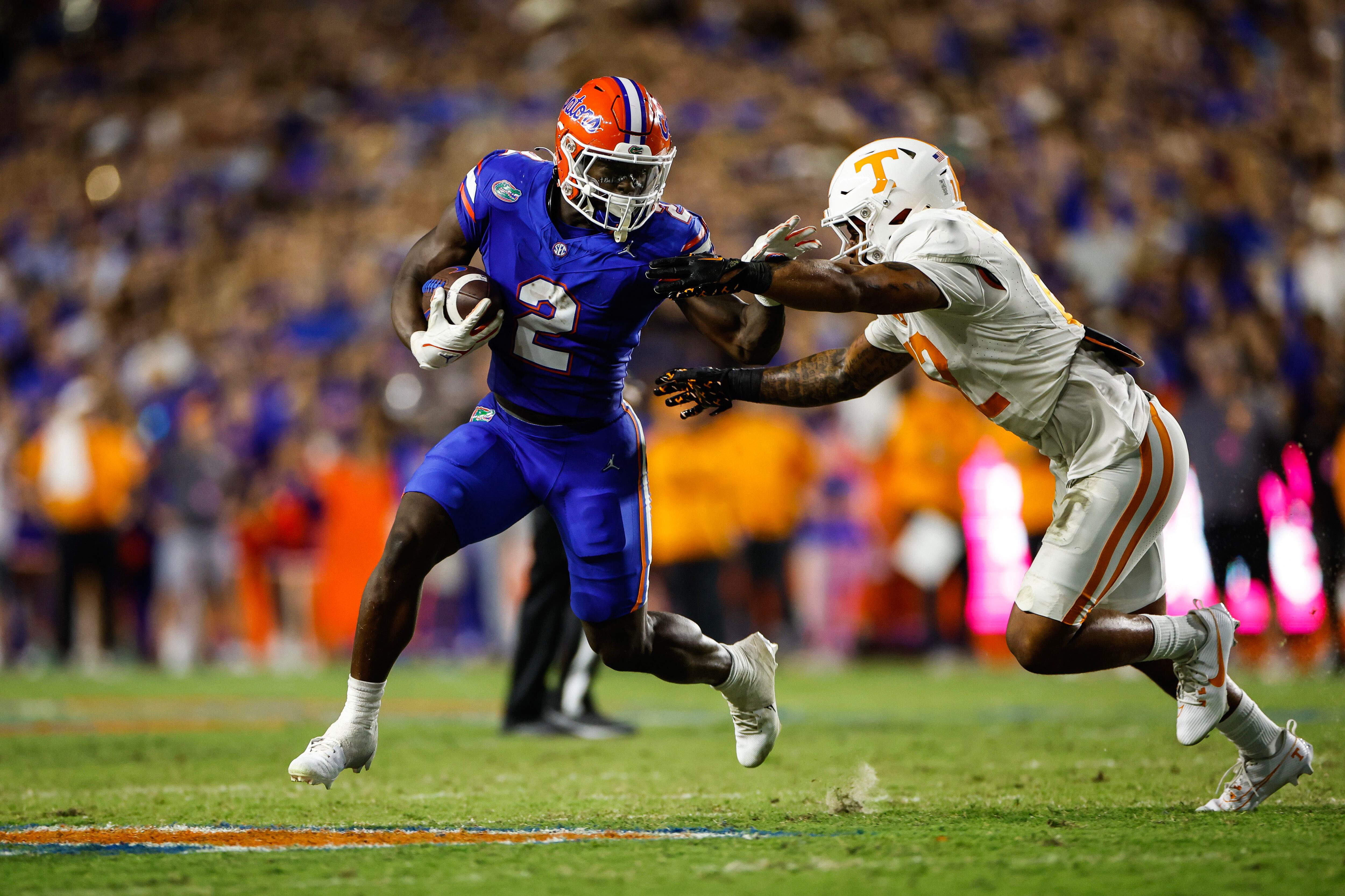 Tennessee-Florida football score predictions