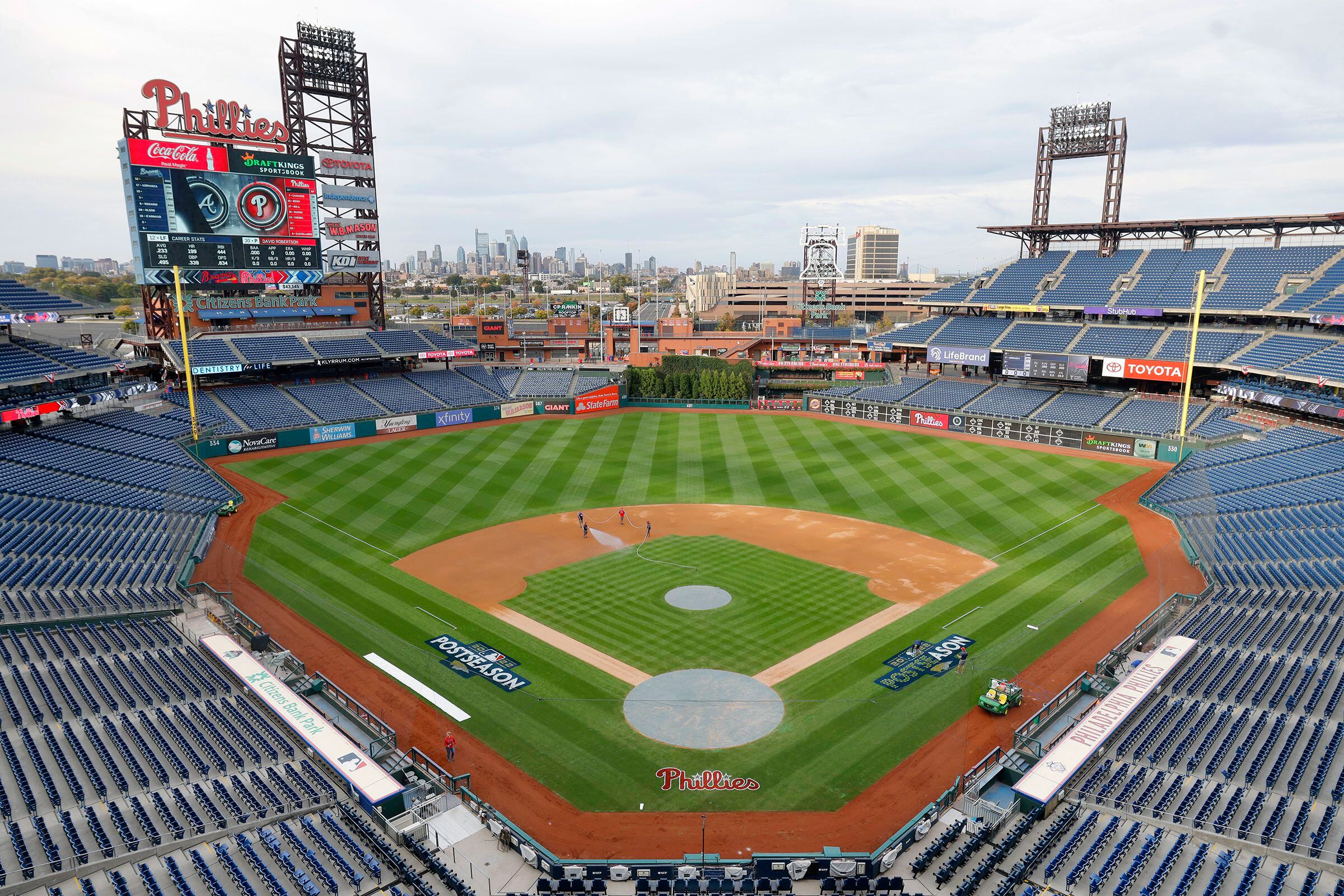 Citizens Bank Park Prepares for the Return of Postseason Baseball