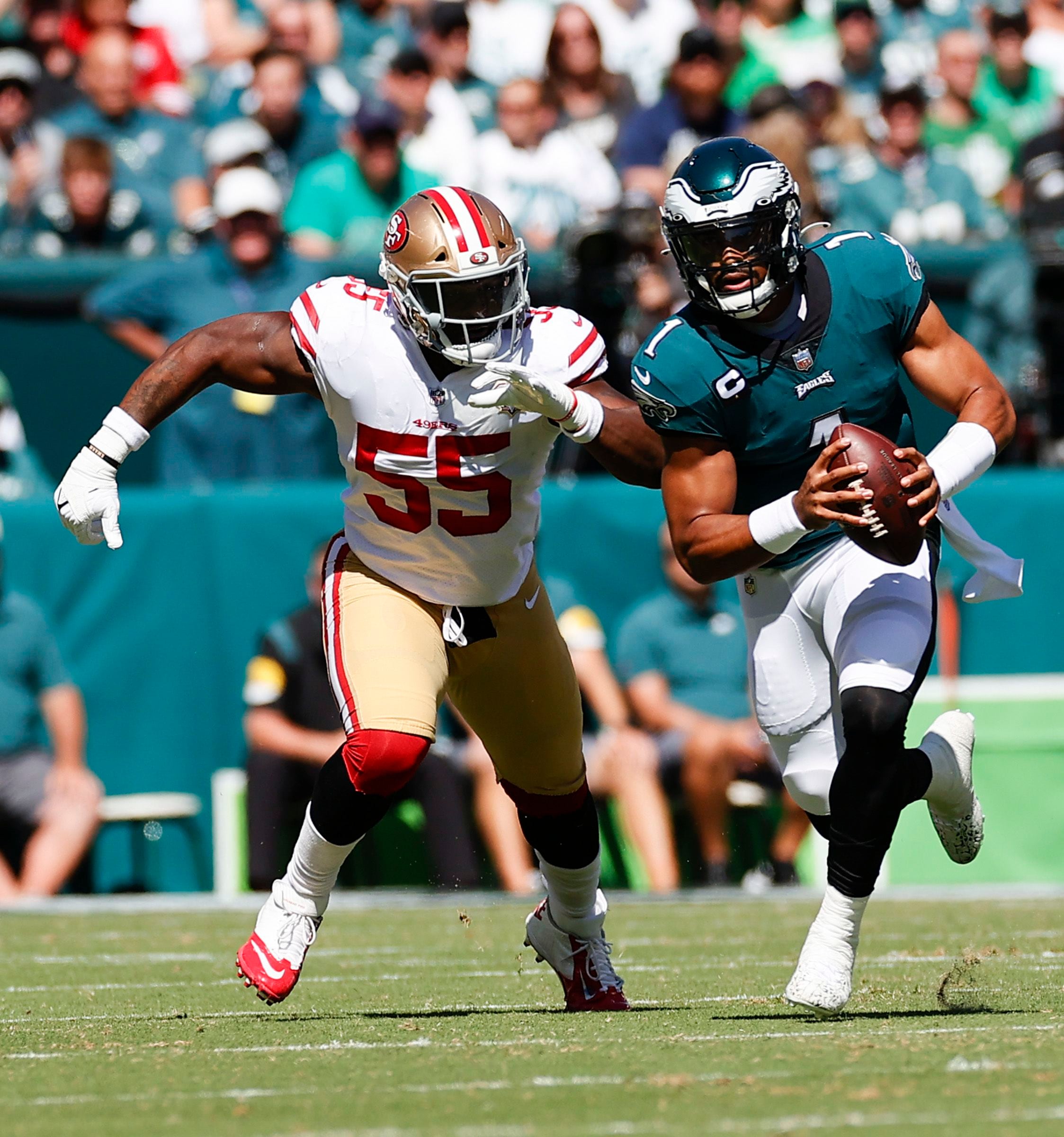 San Francisco 49ers 17, Philadelphia Eagles 11: Grades - Sports Illustrated  San Francisco 49ers News, Analysis and More