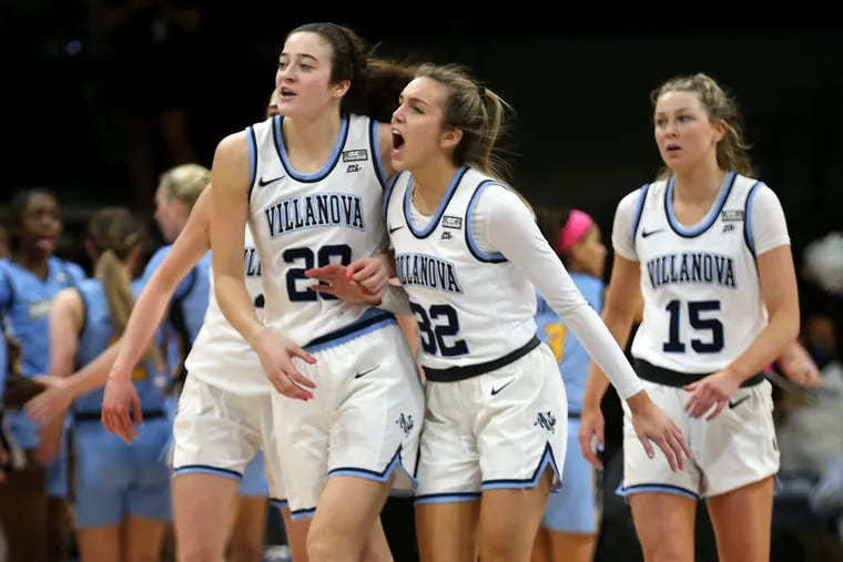 Villanova basketball player Bella Runyan, the daughter of Eagles legend Jon,  a chip off the old block(s)