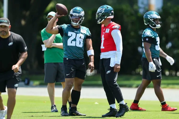 Eagles practice observations: WR depth concerns; first look rookie DB's