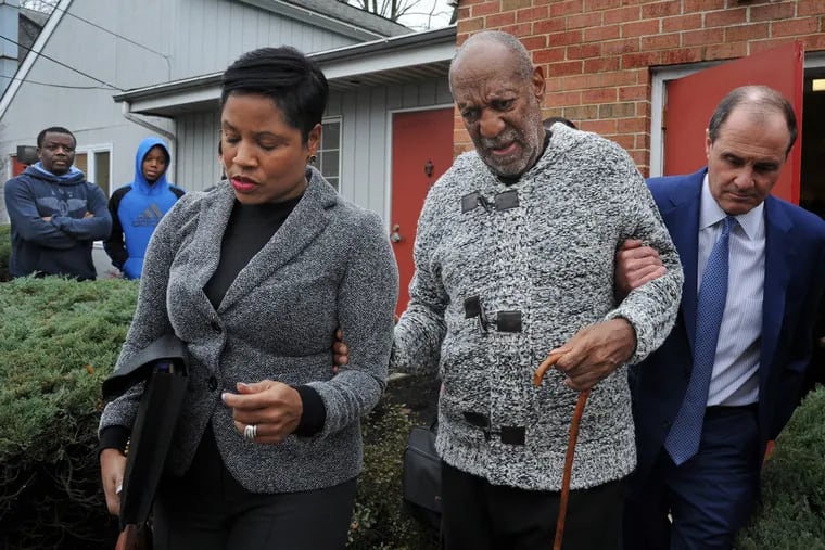 Bill Cosby leaves his arraignment. TOM GRALISH / Staff Photographer