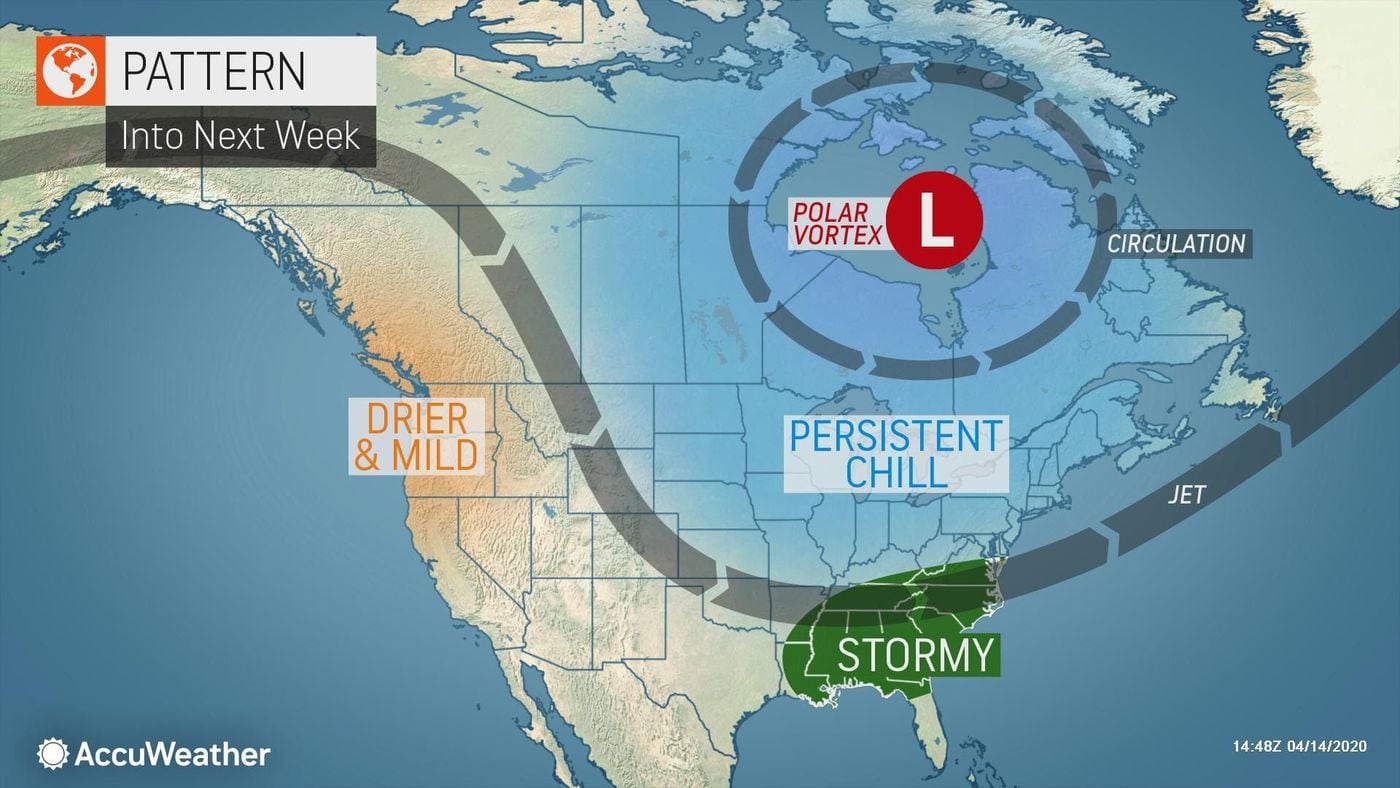 Philadelphia's spring weather hasn't been this cold in 54 years