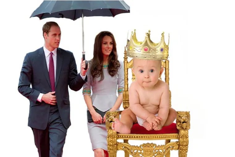 Prince William and Kate Middleton are expecting a royal baby. Click through for more images of the world's most stylish mum-to-be. (Graphic: Colin Kerrigan / Philly.com)