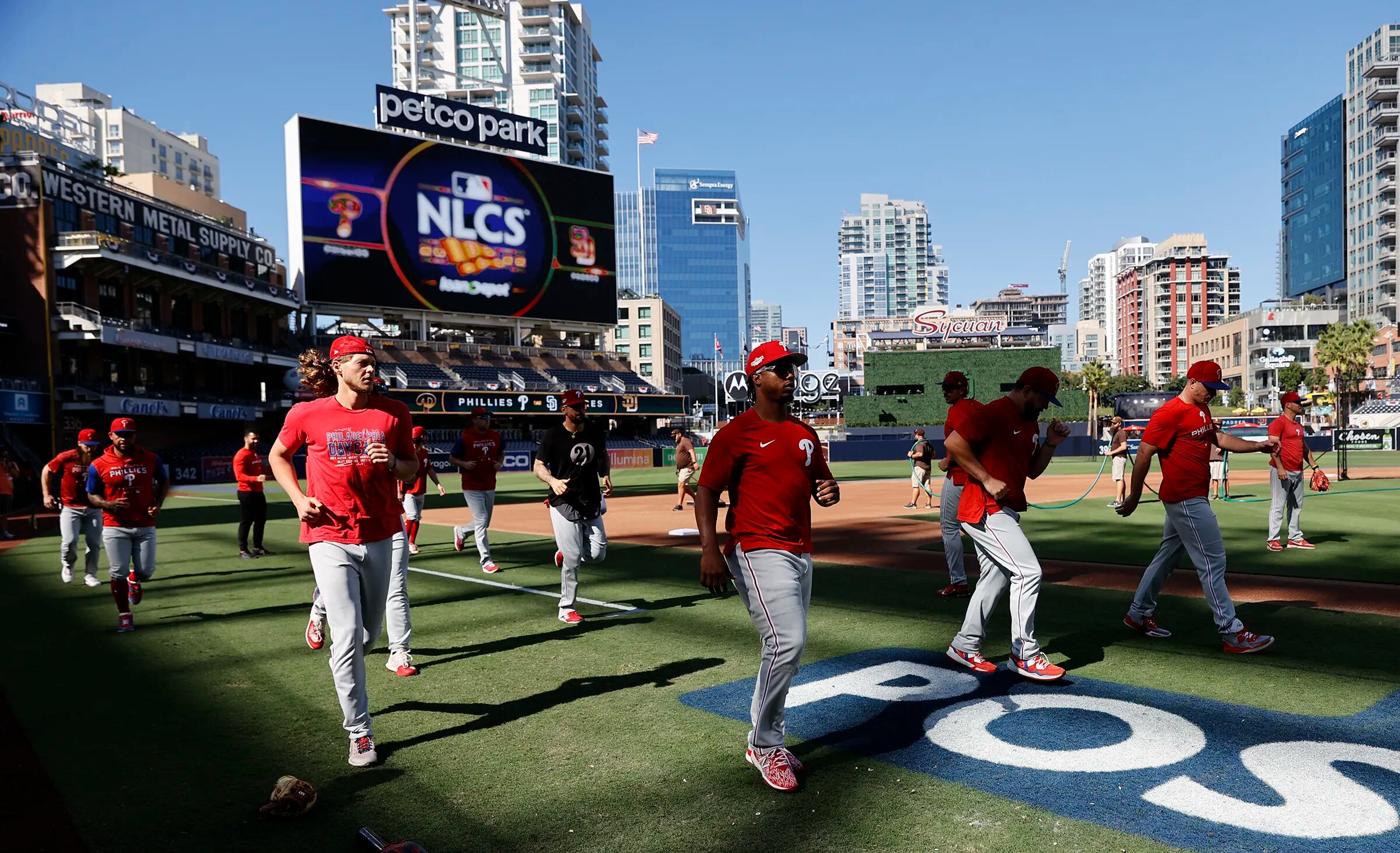 Full Padres introductions from Game 3 of the NLDS at Petco Park