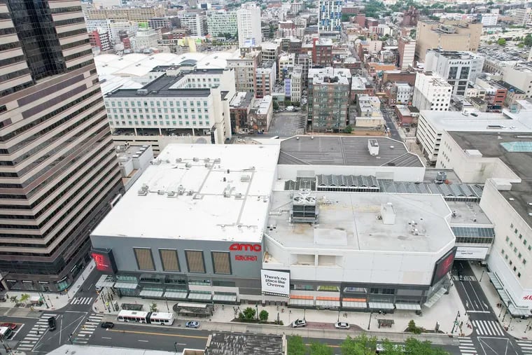 The 76ers are hoping to build an arena on part of the struggling Fashion District shopping mall.