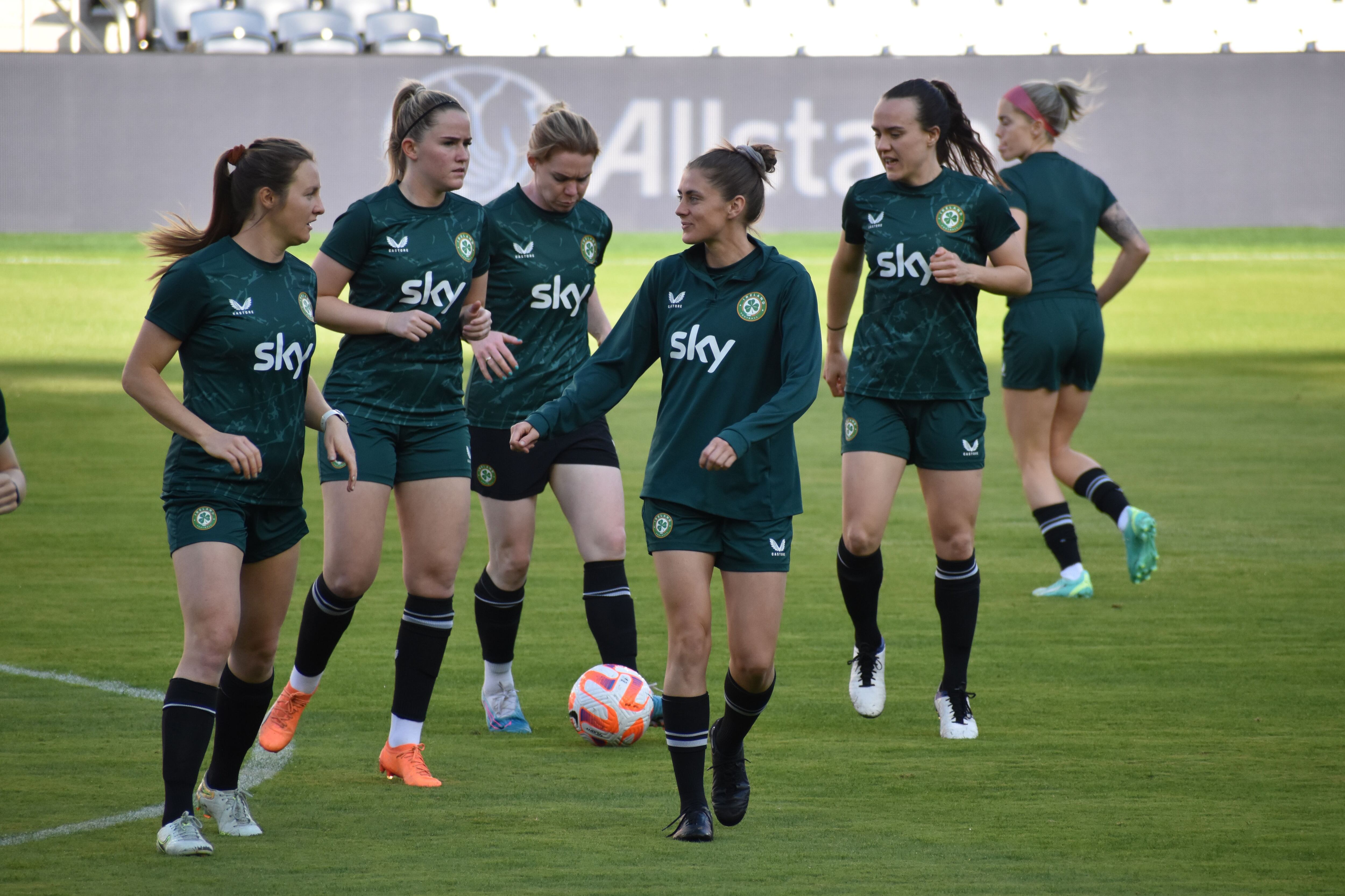 Marissa Sheva of Bucks County, Pennsylvania plays for Ireland women's soccer  team, NWSL's Washington Spirit