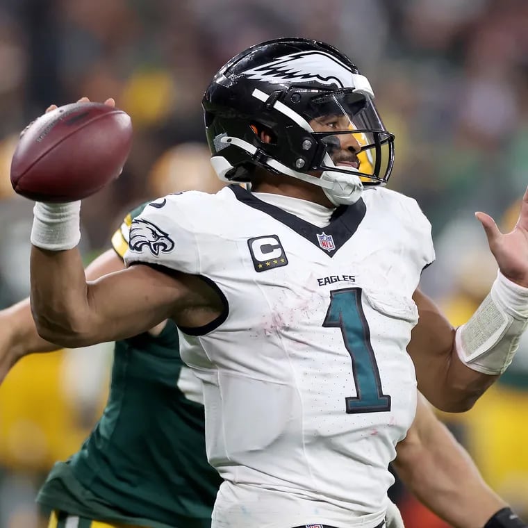 Jalen Hurts looks to lead the Eagles to a 2-0 start against the Atlanta Falcons on "Monday Night Football."