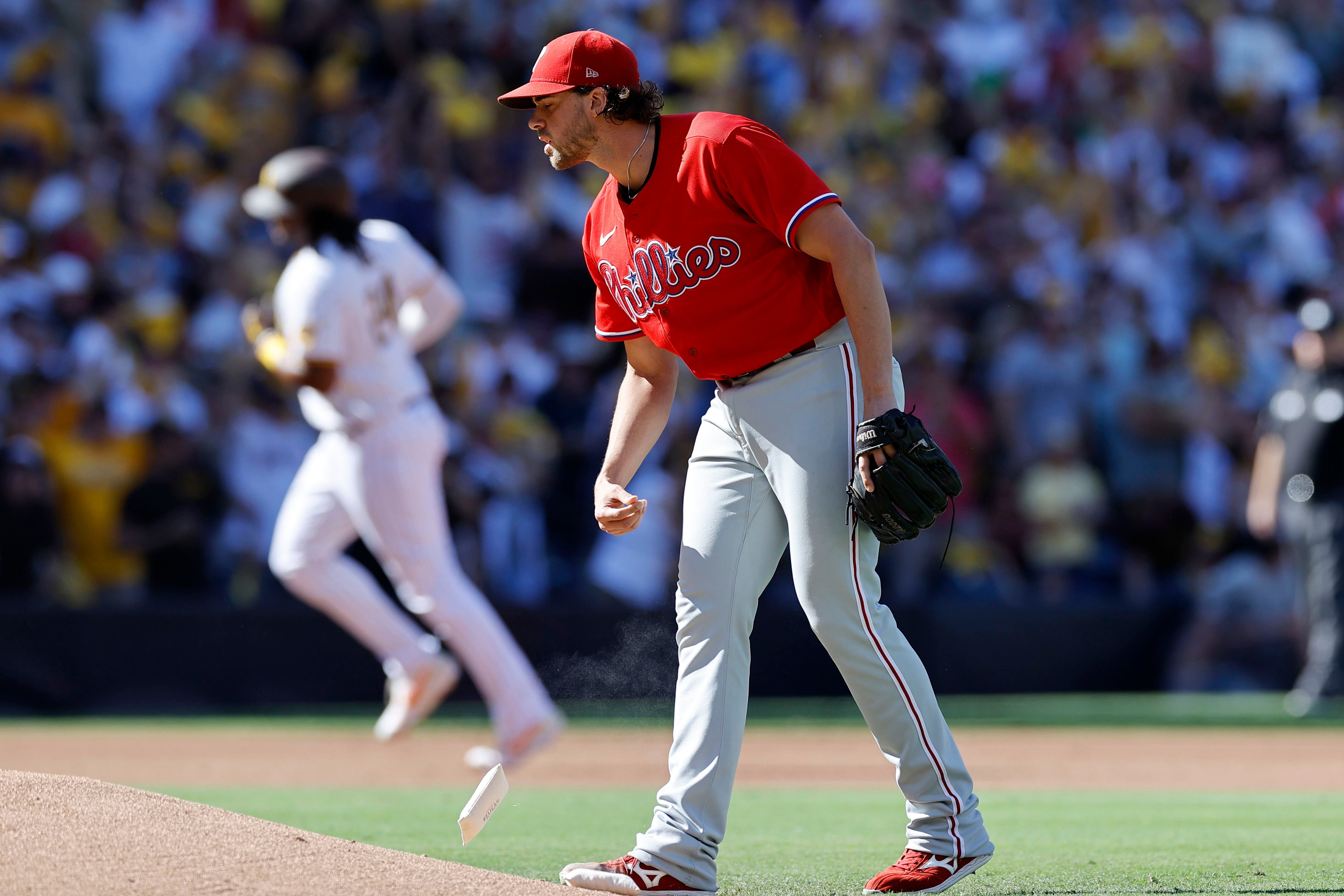 Austin and Aaron Nola will be the first brothers to face each other as  pitcher and hitter in MLB postseason history.