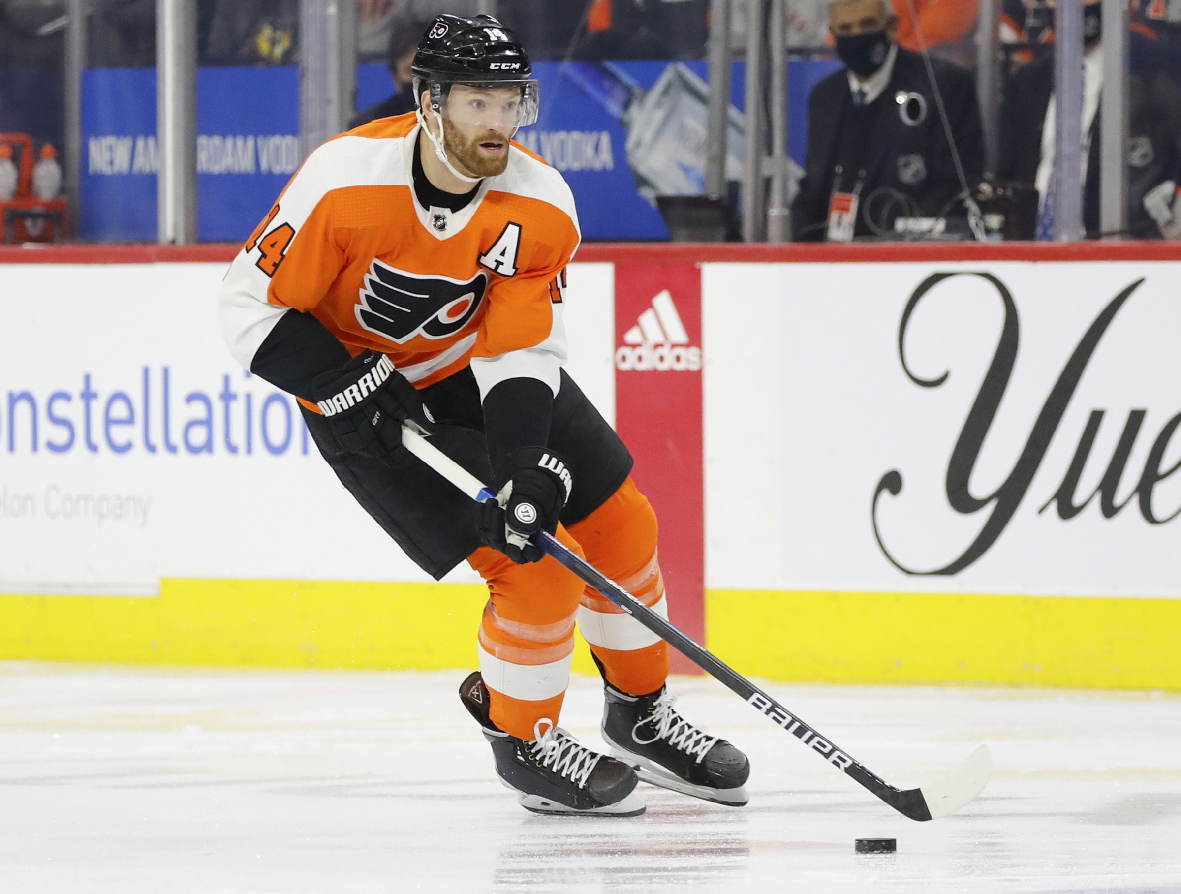 Flyers' Sean Couturier healthy after missing last 135 games with back injury