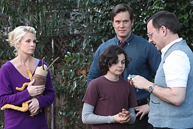 A scene from &quot;Parenthood,&quot; in which Max Burkholder playsa boy with Asperger's. Parents of children with Asperger's say the show accurately portrays the syndrome's ups and downs. (Danny Feld / NBC)