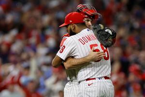 I never expected to throw 100′: Inside the reemergence of the Phillies' Seranthony  Domínguez – The Morning Call