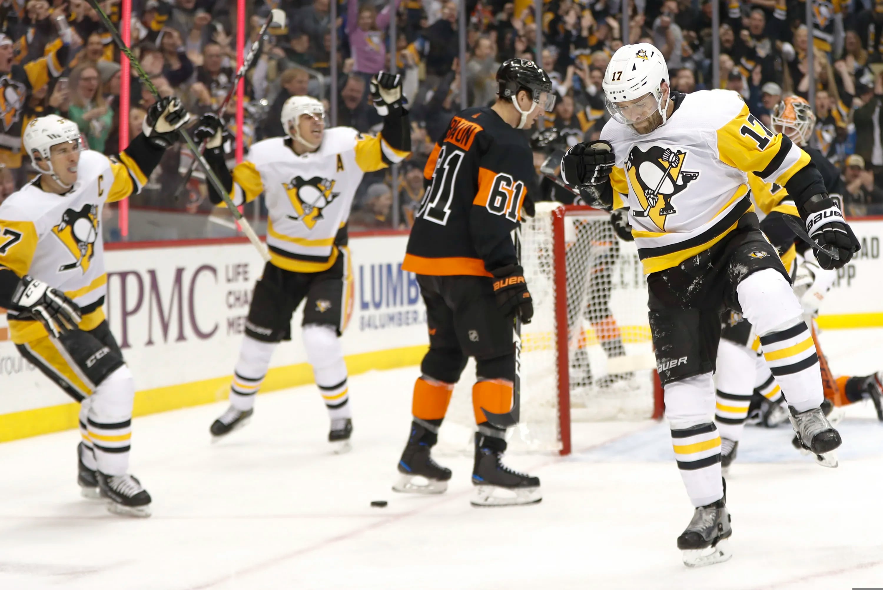Flyers storm back to beat Penguins in overtime at the Linc – The Morning  Call