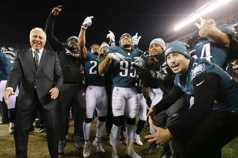 With NFC championship victory, Eagles kick off a long, Super party in