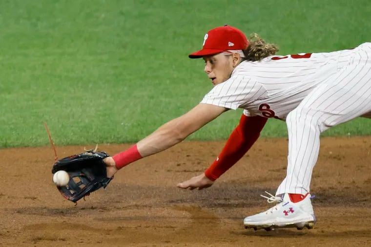 NLCS: Alec Bohm's snapping-good defense is a reward for the Phillies' faith  in him