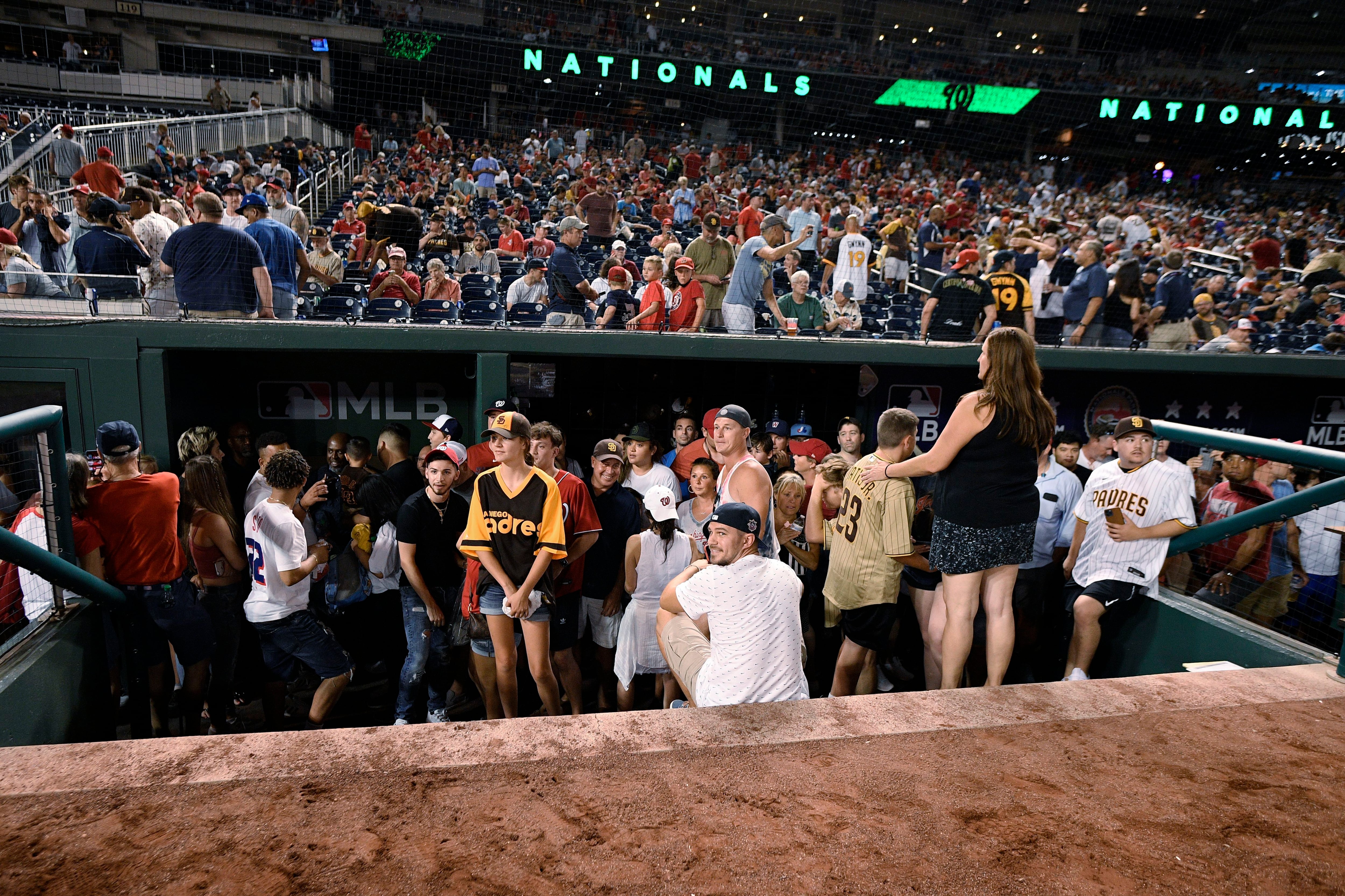 Chaos after shooting outside Nationals Park halts Padres-Washington games –  The Mercury News