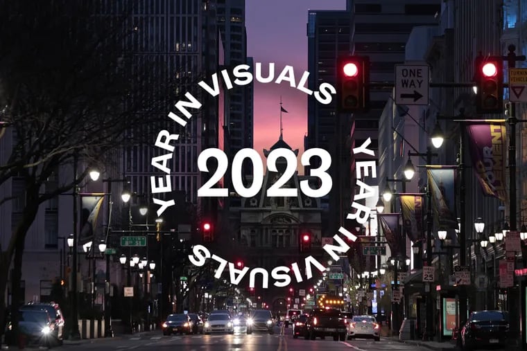 Year in Visuals 2023: Main page (City Hall sunset by Elizabeth Robertson)