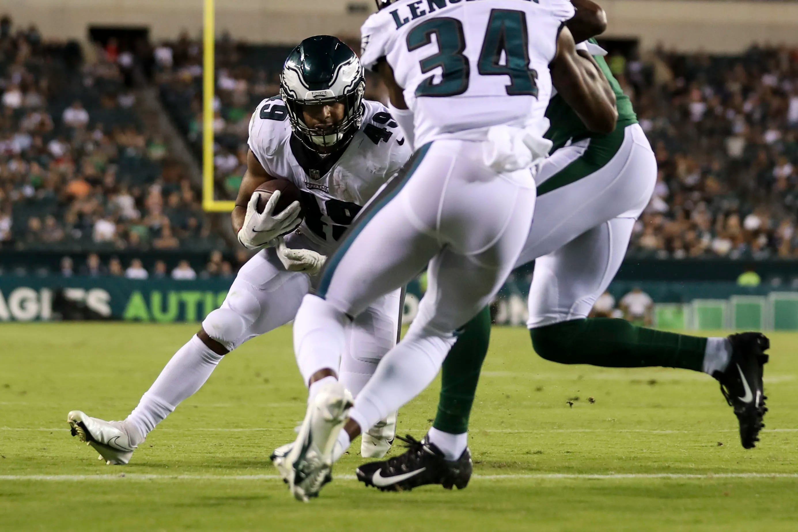 Photos of the Eagles' 24-21 preseason loss to the Jets