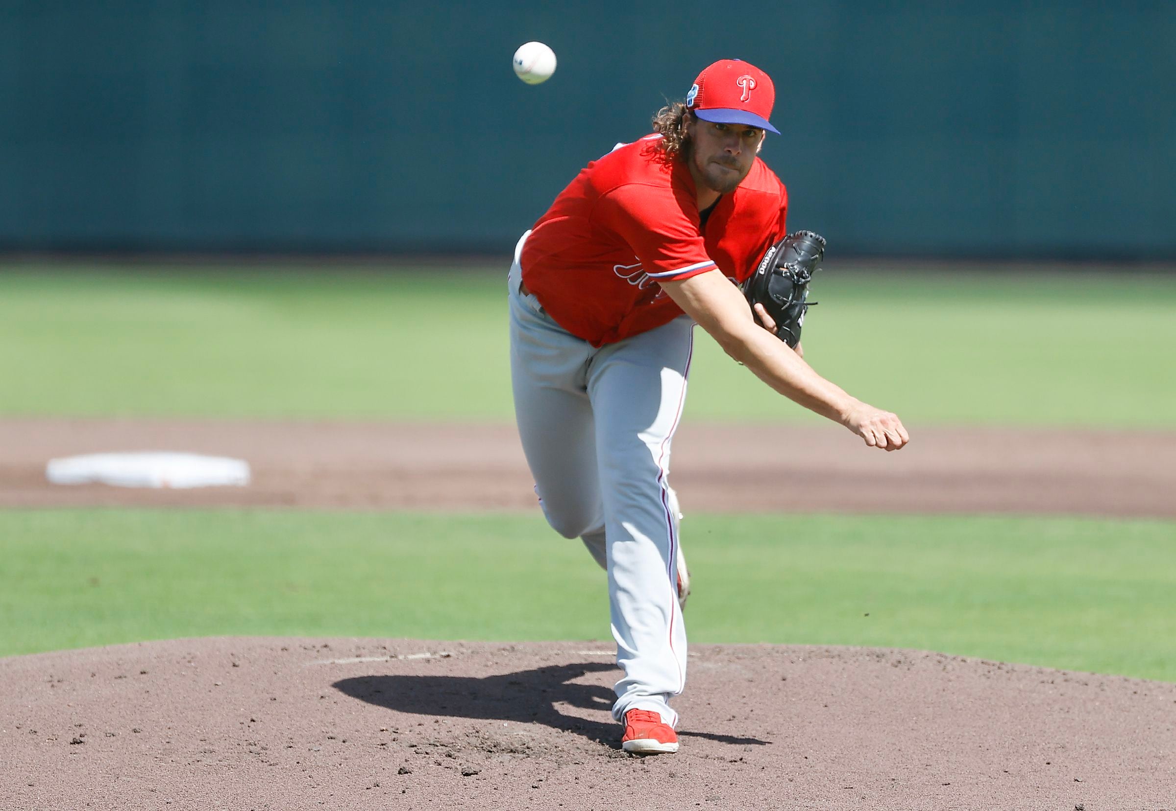 Coming off injury, Aaron Nola declares himself 100 percent for spring  training
