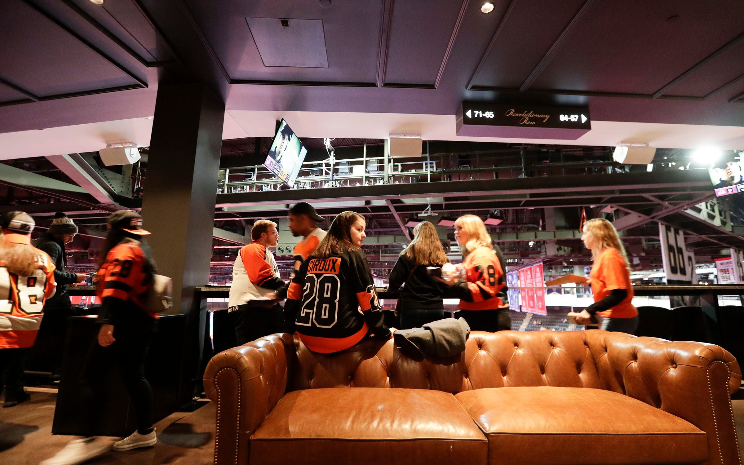 Flyers' overall attendance is not at capacity, but new area at Wells Fargo  Center has become popular with fans — especially millennials