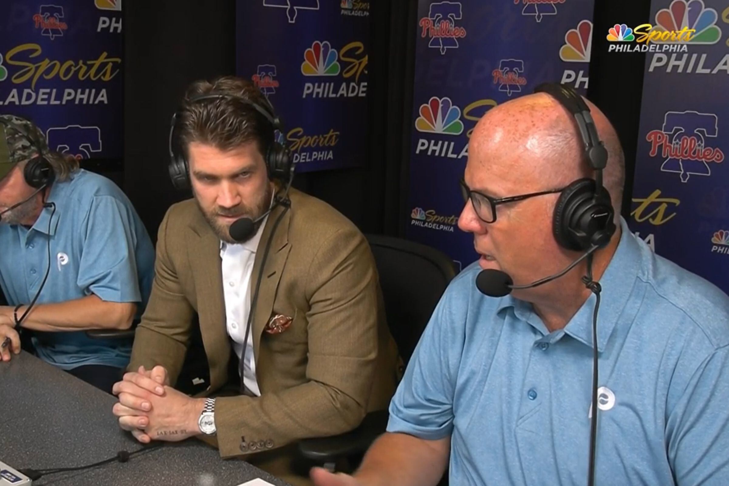 Bryce Harper's stint in Phillies' broadcast booth may hint at future