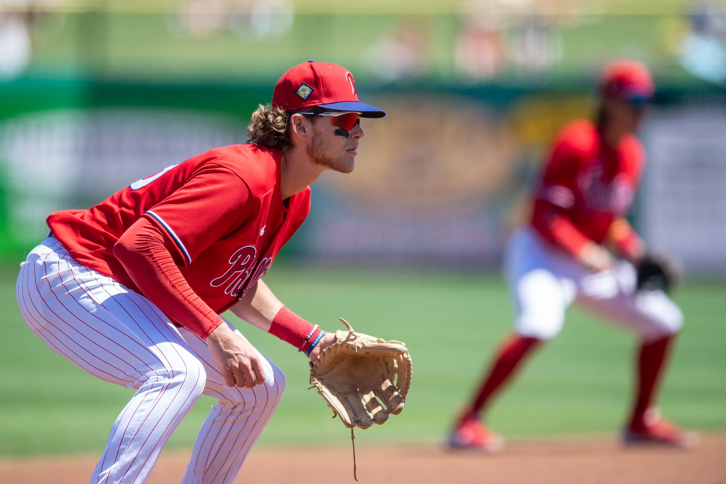 The Phillies' Alec Bohm will play Saturday. When will he play third base  again? That's up in the air.
