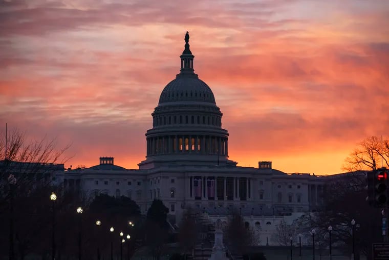 The U.S. Capitol.