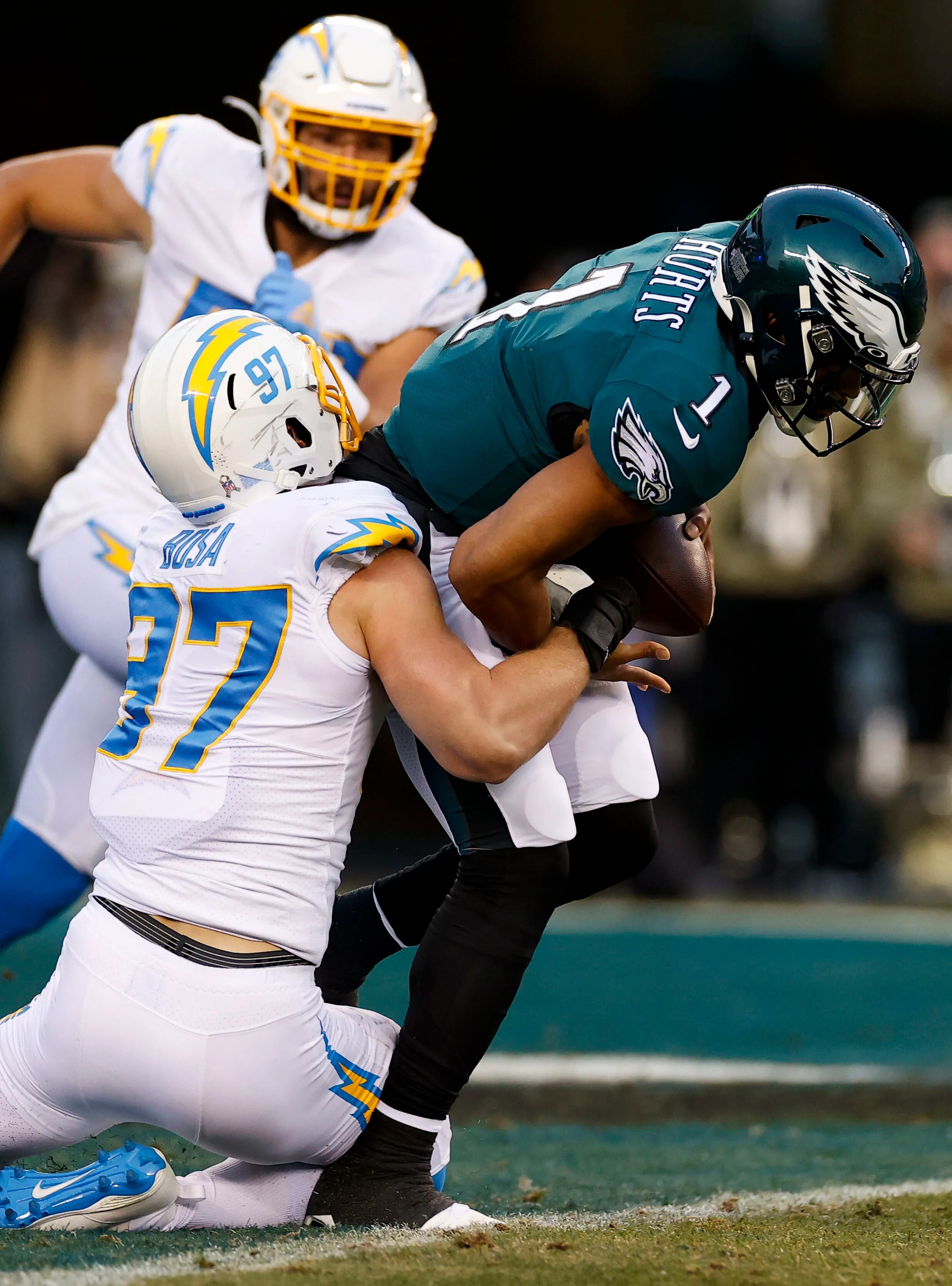 Chargers fall to 0-4 with 26-24 home loss to Philadelphia Eagles – Press  Telegram