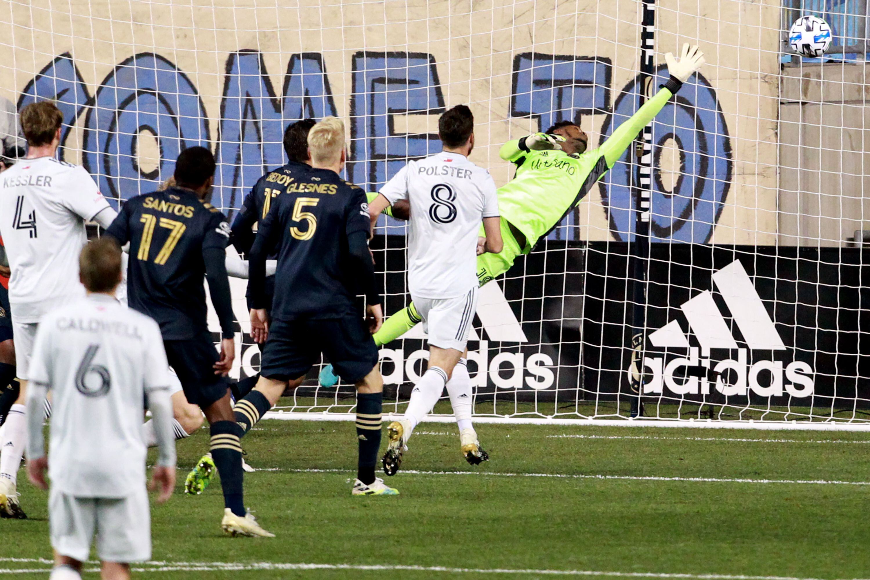 Philadelphia Union 1-0 New England Revolution, Santos' Sublime Goal