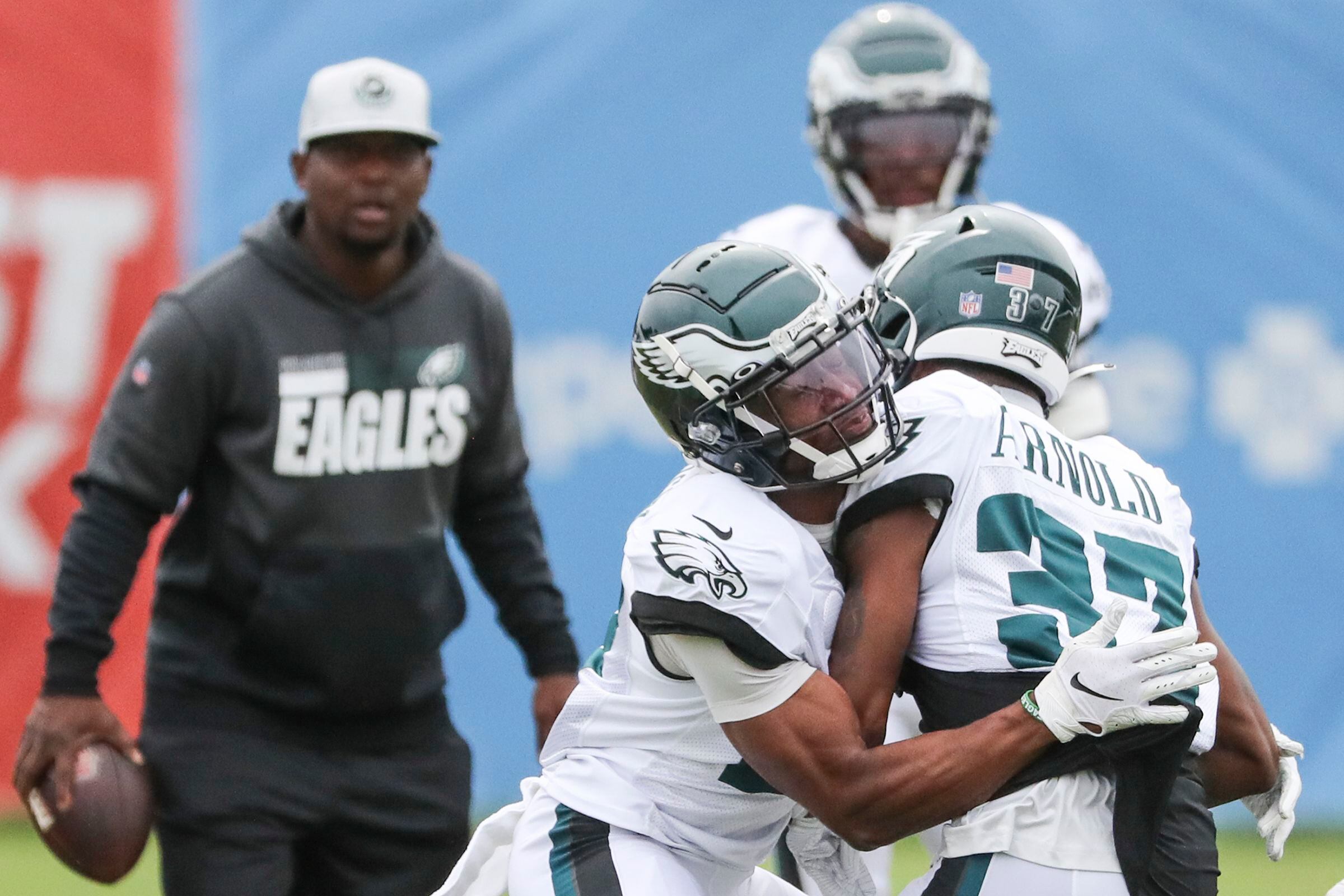 Eagles release Davion Taylor  Why he was let go after strong start in  training camp 