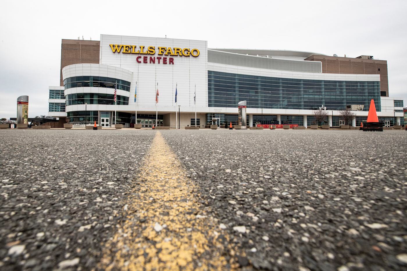 At the Wells Fargo Center, closed by coronavirus, Comcast workers will