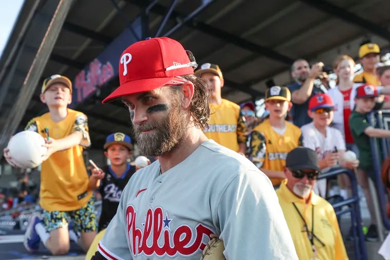 Bryce Harper lauds 'playing Vegas style' and more scenes at Little