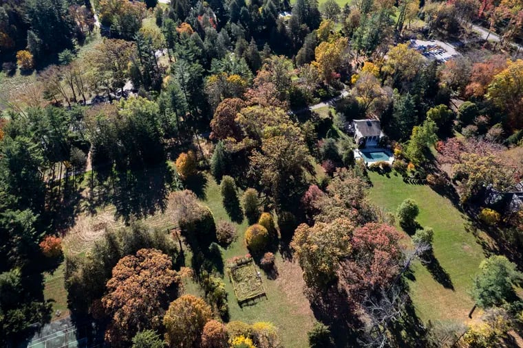 The Oakwell Estate in Lower Merion Township, Pa., on Thursday, Oct. 27, 2022.