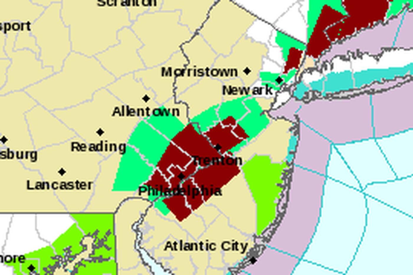 Flood warnings posted with new round of downpours