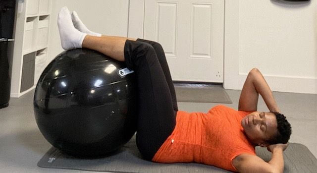 How a stability ball can help you build a strong core and reduce