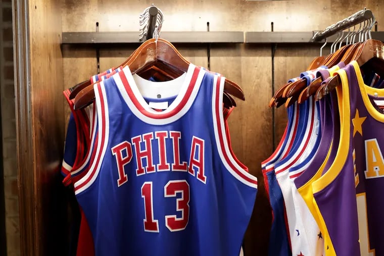 Philadelphia vintage jerseys
