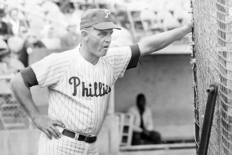 Gene Mauch was the skipper of the 1964 Phillies team that reached the brink of the World Series, before collapsing in the stretch.