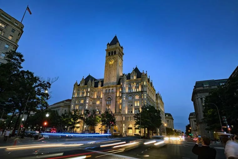 Trump International Hotel in Washington. Trump’s divisive political career is reshaping a key part of his business empire, including hotels.