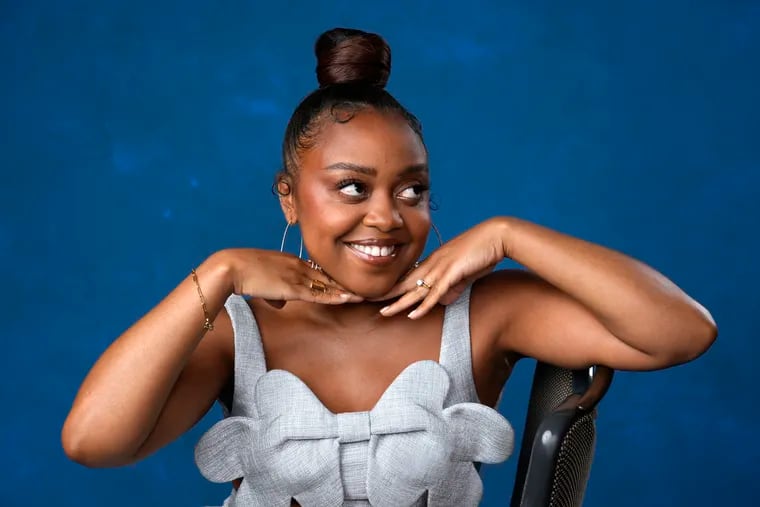 Quinta Brunson poses for a portrait to promote "Abbott Elementary" during Comic-Con International last month in San Diego. (AP Photo/Chris Pizzello)