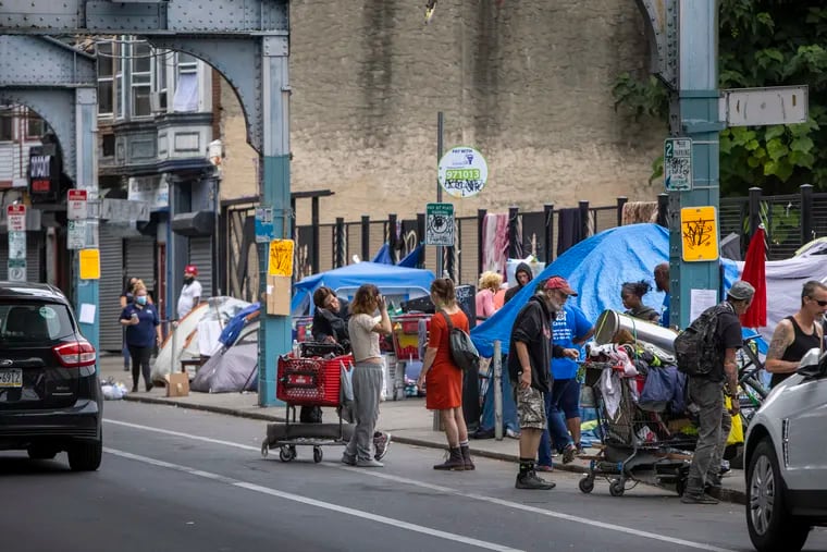 Kensington homeless encampments are set for 18 clear-out. Many fear won't change much.