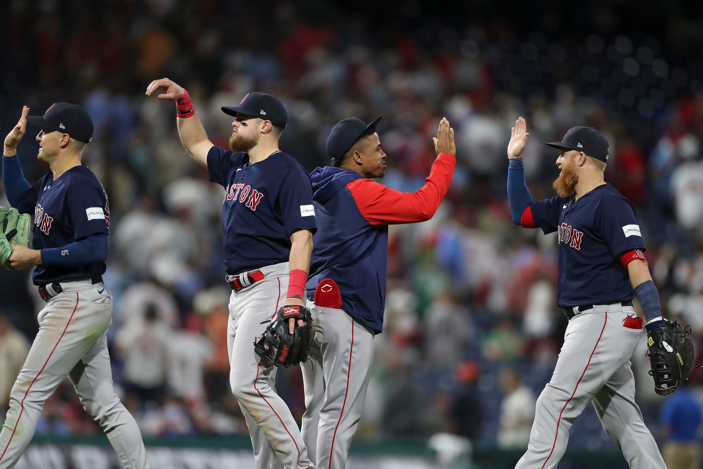 Boston Red Sox' Masataka Yoshida Finally Gets to Meet Bryce Harper -  Fastball