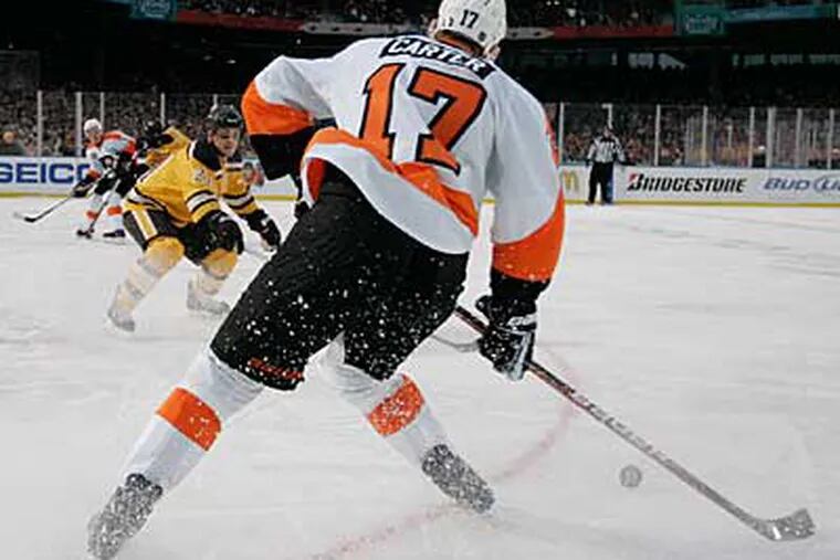 Mike Richards Philadelphia Flyers 2010 Winter Classic Jersey